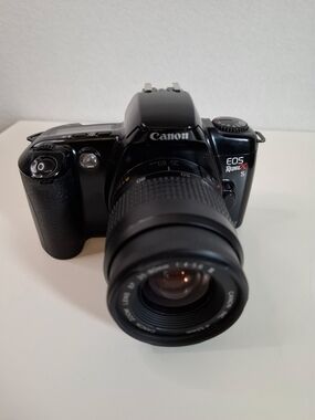 Canon EOS Rebel K2 S DSLR Vintage  Camera in Black